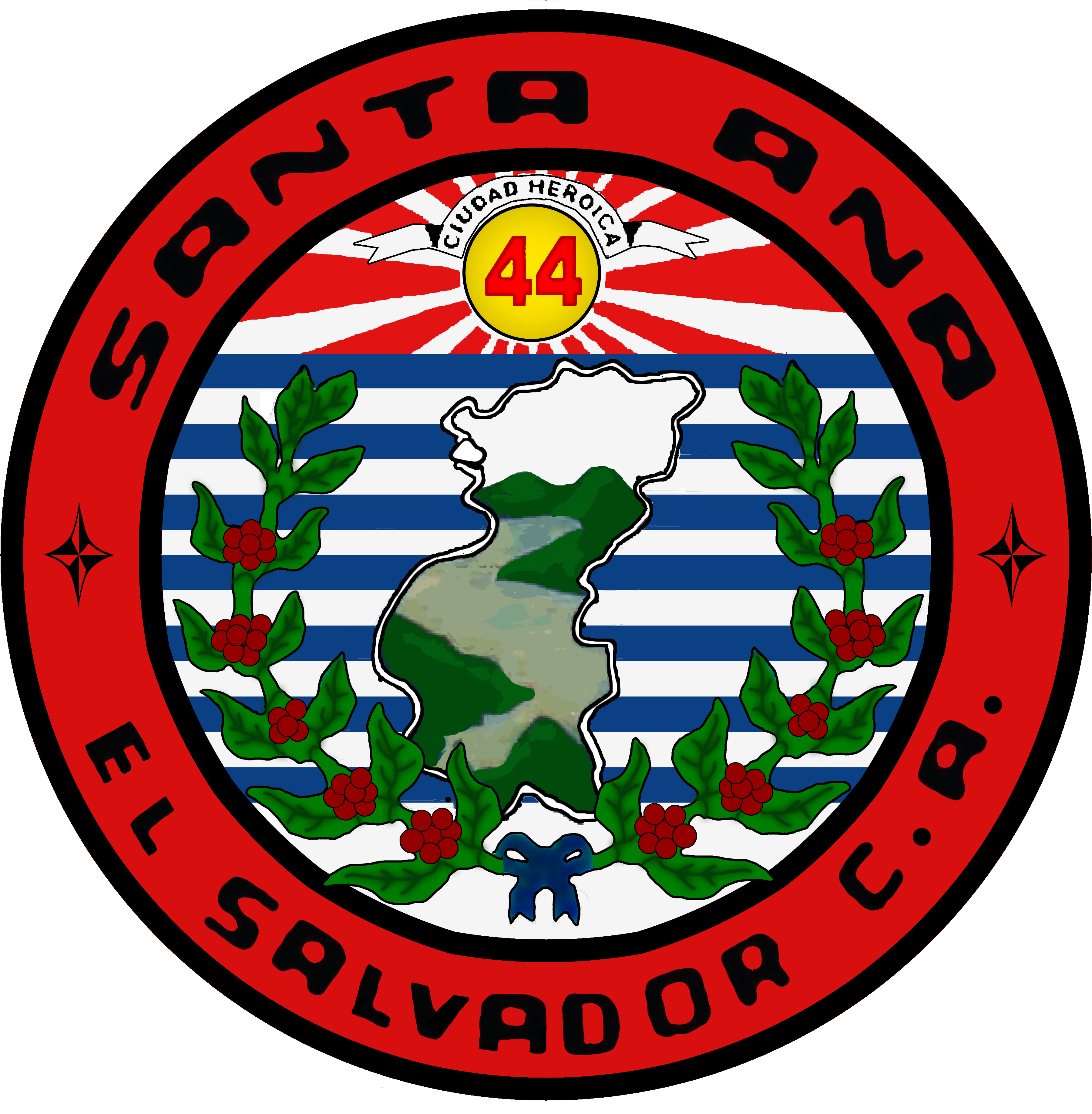 Escudo Santa Ana El Salvador Alcaldia - Alcaldia Municipal De Santa Ana (4000x4000), Png Download