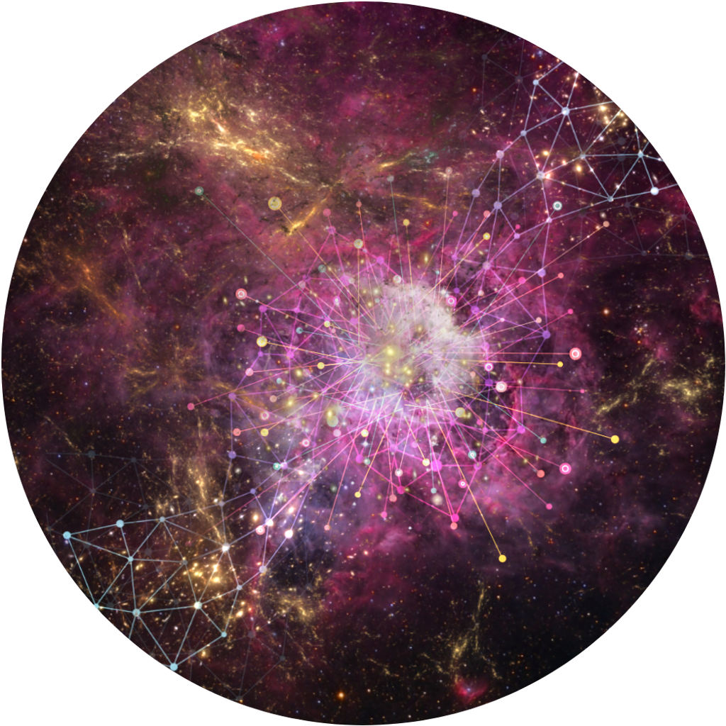 Space Sticker - Galaxy (1024x1024), Png Download