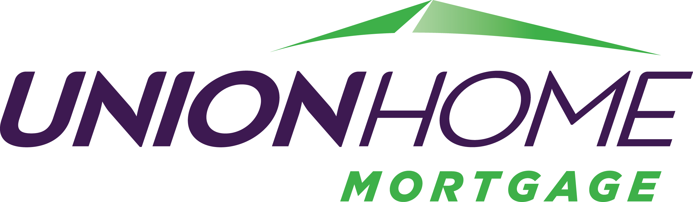 Union Home Mortgage Logo (2388x698), Png Download