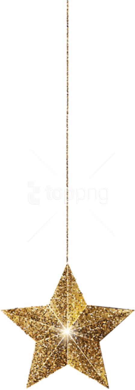 Free Png Golden Hanging Star Png Images Transparent - Chain (480x1304), Png Download