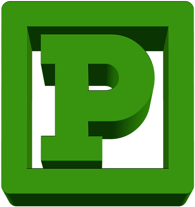 P Png - P Png Green (720x720), Png Download