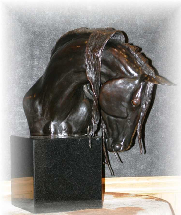 A Whim - Bronze Sculpture (749x888), Png Download