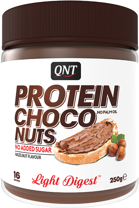 Qnt Direct Protein Spread Chocolate/hazelnut 250 G - Chocolate Spread (768x768), Png Download