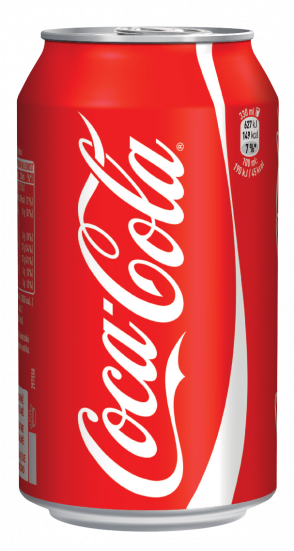 Coca Cola Can Transparent - Coca Cola (820x550), Png Download