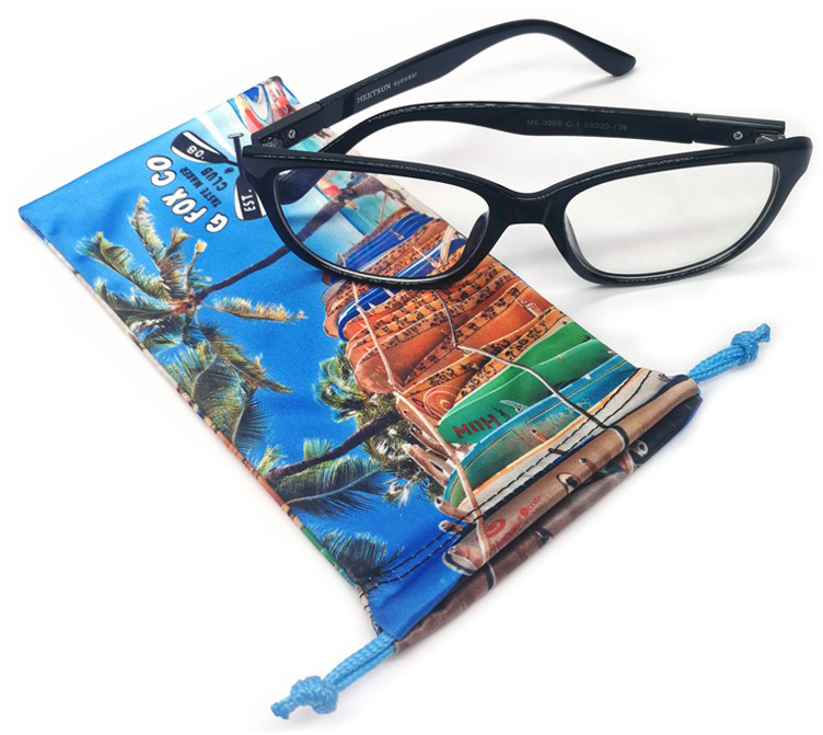 Eyeglass Pouch Heat Transfer 1 - Strap (800x800), Png Download