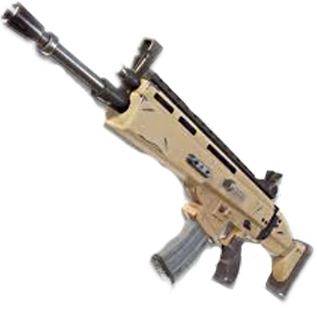 Sticker By Benjamin Villagran - Assault Rifle Fortnite Png (1024x1009), Png Download
