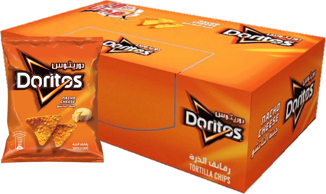 Doritos Nacho Cheese 48gx20 (1156x1358), Png Download