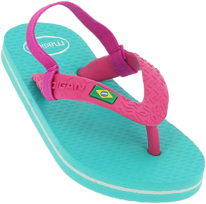 Madigan Girls Beach Slippers Rios Ass F 22-27 Light - Flip-flops (800x1085), Png Download