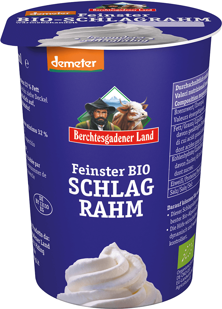 Finest Organic Whipped Cream - Cream (1400x1400), Png Download