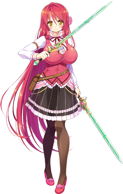 Flower Knight Girl Geranium (960x640), Png Download