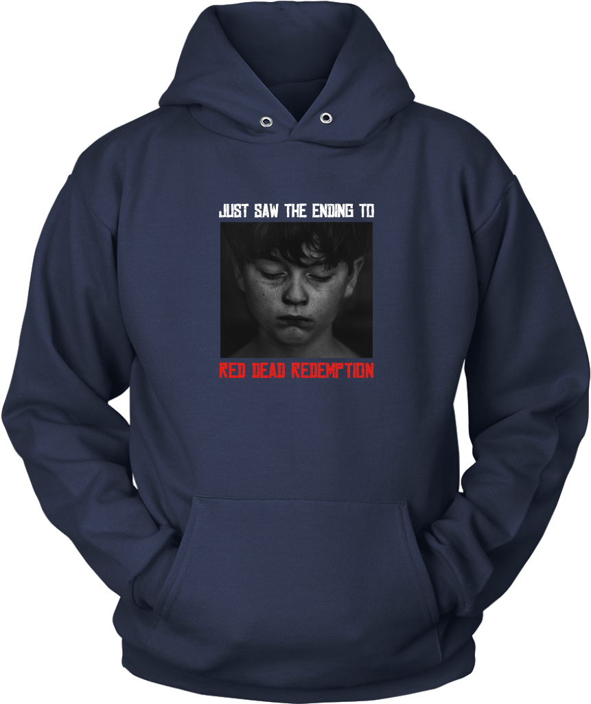 Red Dead Redemption Sadness Hoodie - T-shirt (1024x1024), Png Download