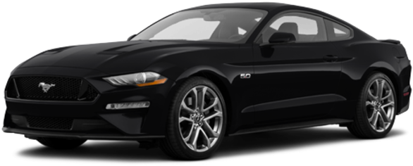Ford Mustang Coupe Gt Premium 2019 - Hertz Mercedes C Class (770x435), Png Download