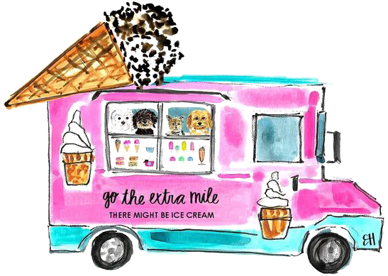 Ice Cream Cart Clipart - Ice Cream Truck Png (564x564), Png Download