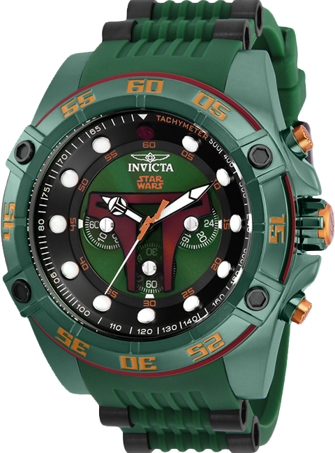 Invicta Boba Fett Watch (480x648), Png Download