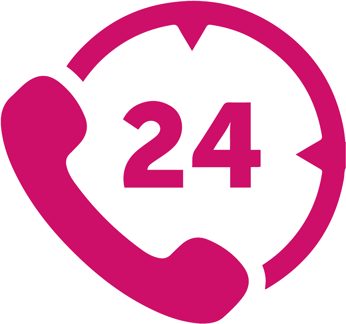 24/7 Emergency Assistance - Atendimento 24 Horas (712x710), Png Download