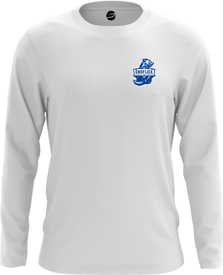 Snoflick Long Sleeve T-shirt - Long-sleeved T-shirt (1200x1200), Png Download