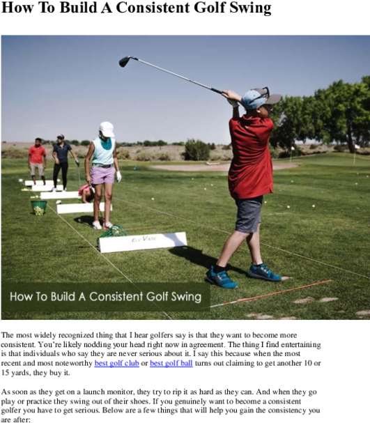 Docx - Golf (600x776), Png Download