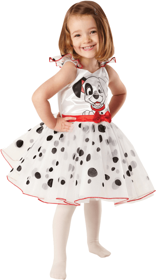 101 Dalmatians Ballerina Dress - World Book Day Girls Costume (600x951), Png Download