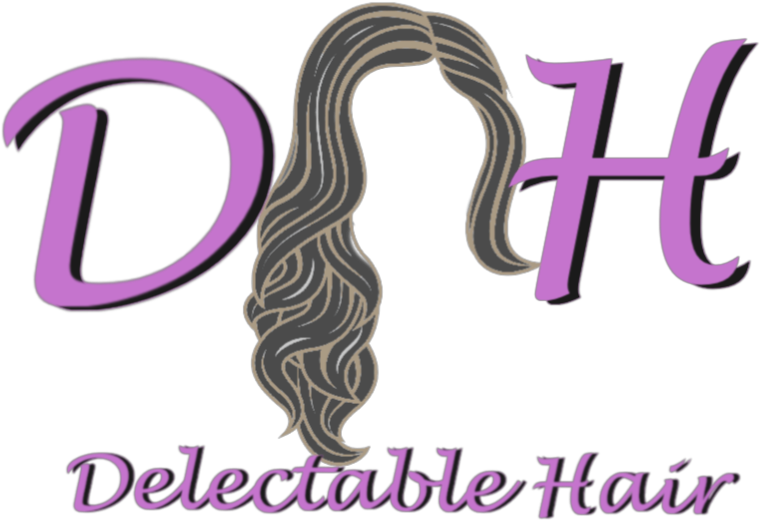 Delectable Hair The Best Virgin Hair Extensions, Wigs, - Graphic Design (1920x693), Png Download