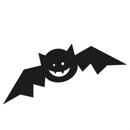 Free Bat Svg Scrapbook Cut File Cute Clipart Files - Bat Svg Free (432x432), Png Download