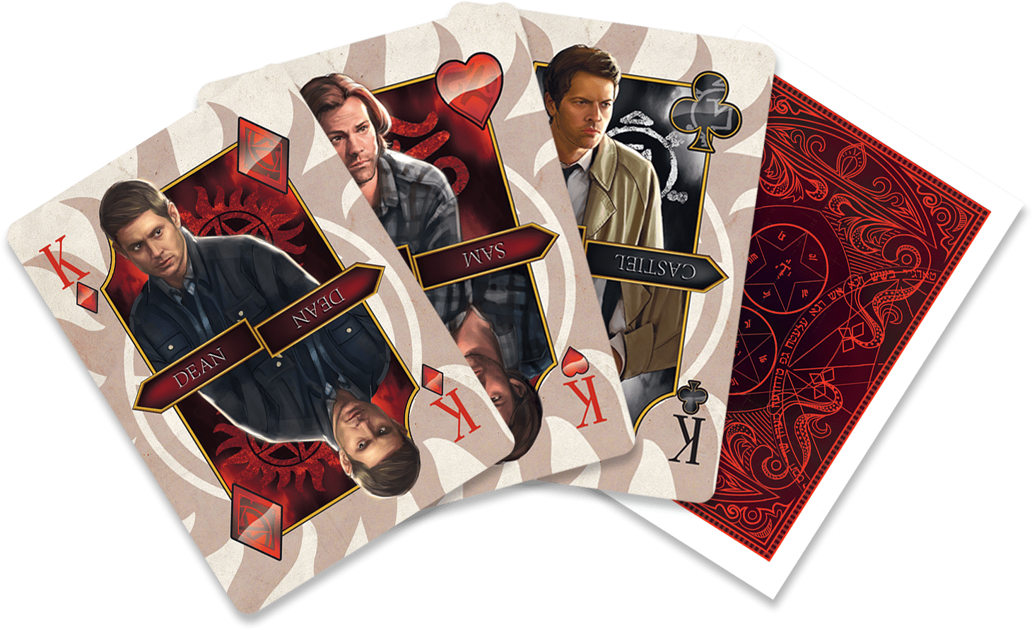 Supernatural - Playing Card (1500x1500), Png Download