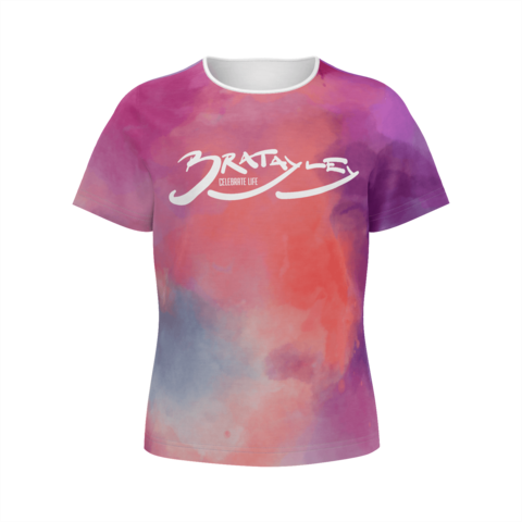 All-over Watercolor Girls' Tee - Bratayley T Shirt (480x480), Png Download