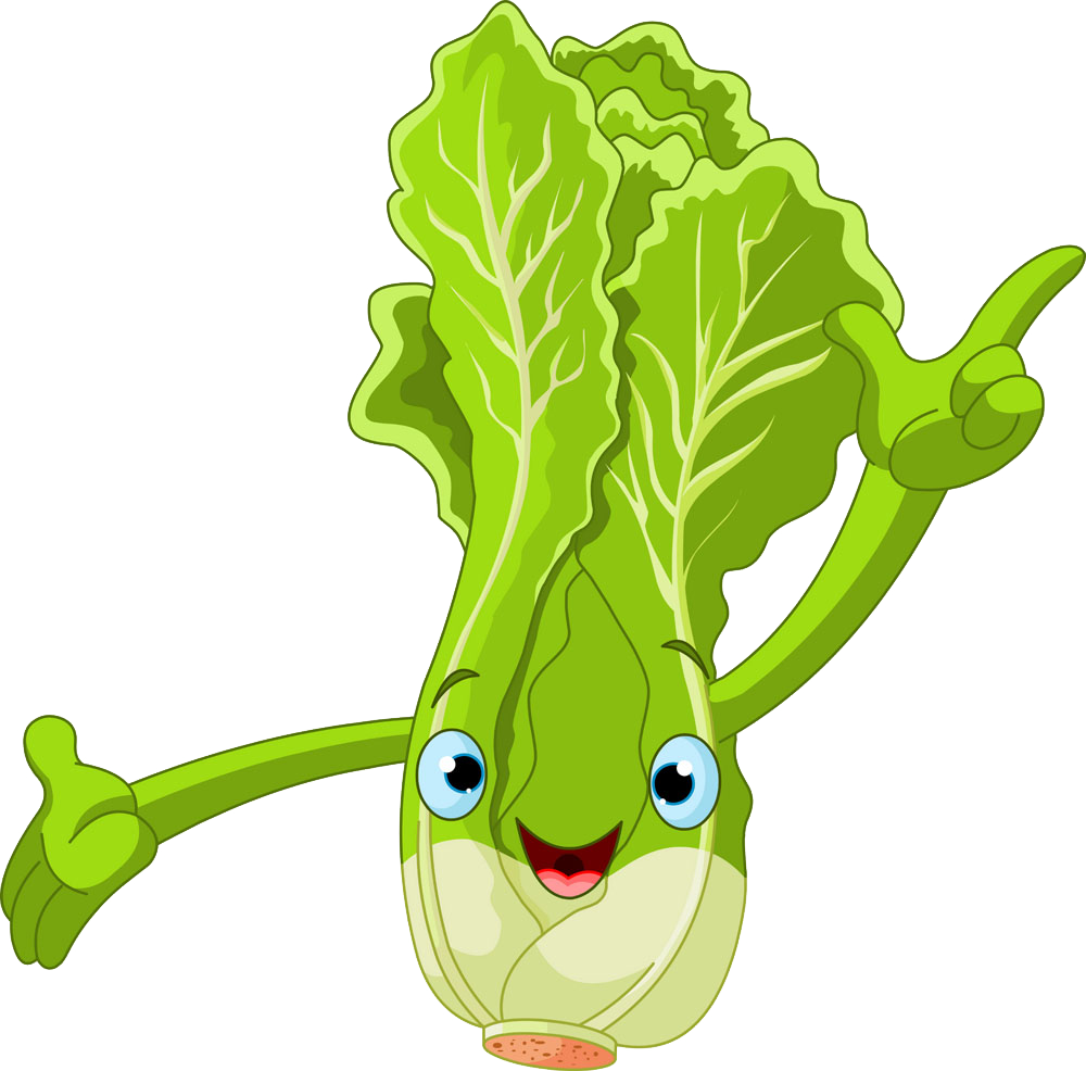 Graphic Download Cartoon Royalty Free Clip Art Chinese - Lettuce Clip Art (1000x986), Png Download
