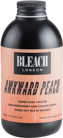 Super Cool Colour - Bleach London Super Cool Colour Awkward Peach 009 (600x600), Png Download
