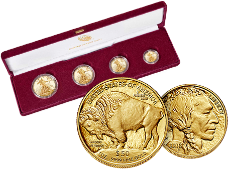 Gold Coins - Gold Buffalo (480x360), Png Download