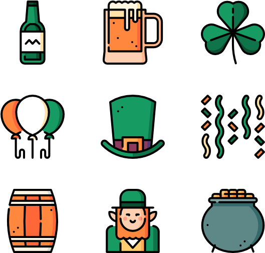 Saint Patrick Day - Accounting (600x564), Png Download