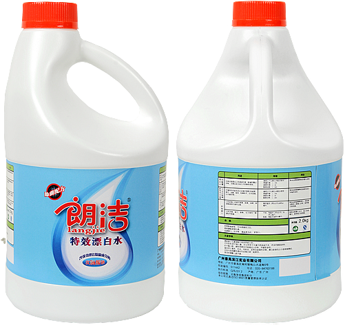 Bleach - Plastic Bottle (550x520), Png Download