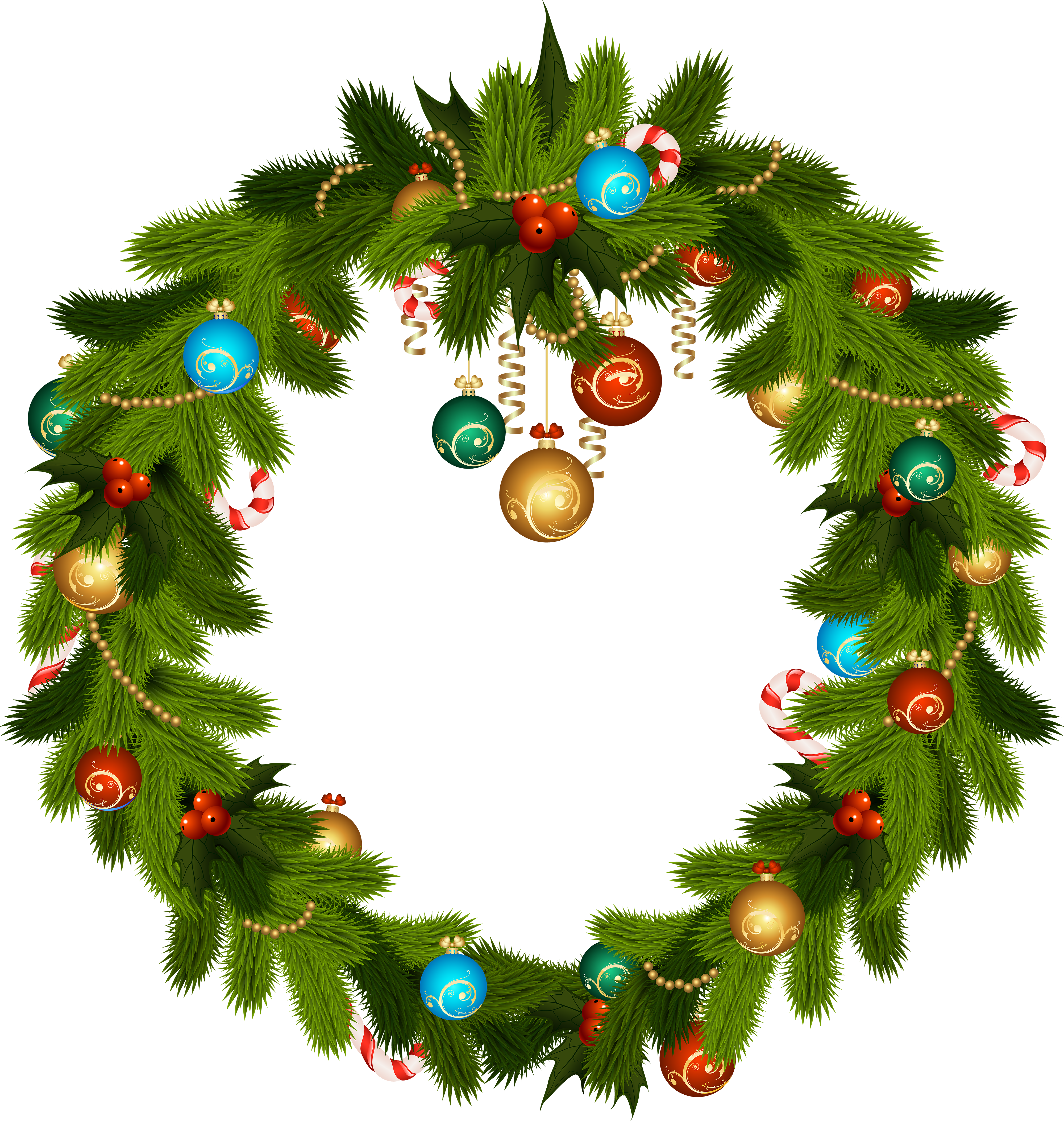 And Png Clip Art Gallery Yopriceville View - Christmas Decoration Vector (4000x4213), Png Download