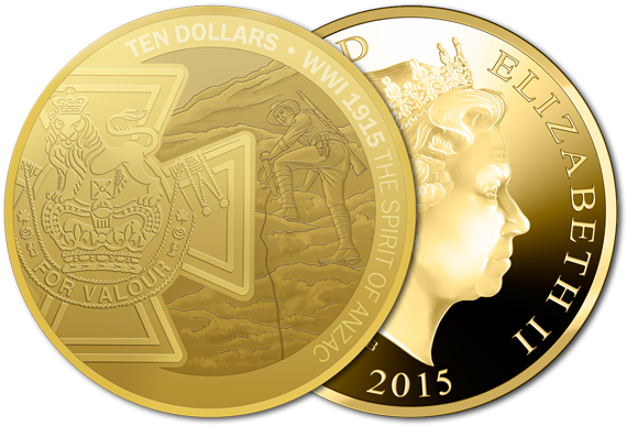 View Large Image - New Zealand Elizabeth Ii Gold 2013 One Dollar (600x600), Png Download