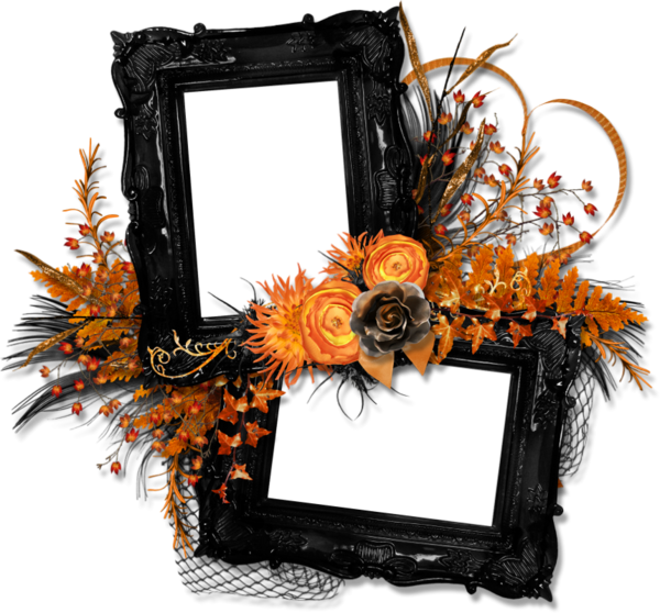 Cadre Gothique, Cluster Png Halloween - Mounseer Nongtongpaw (600x558), Png Download