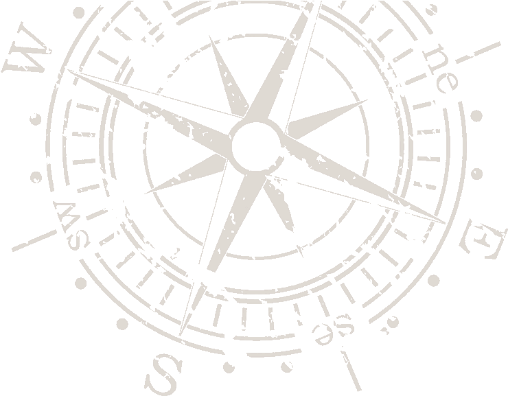 Sales 12 Bg - Vintage Compass Decal (1398x600), Png Download