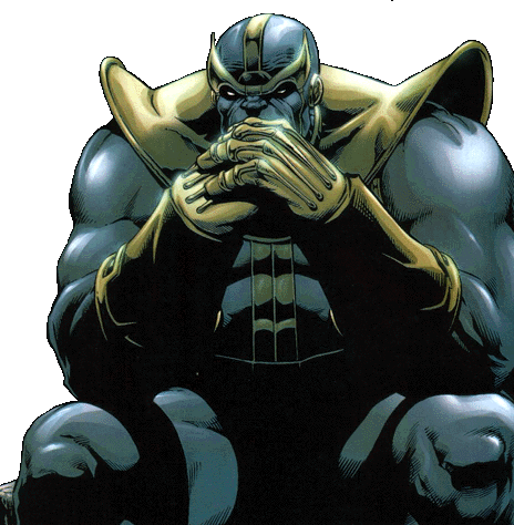 Thanos Earth-4123 Marvel Comics - Marvel Comics Thanos Png (464x474), Png Download