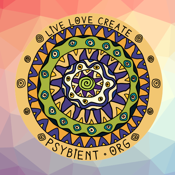 Online Radio - Psytrance Festival Sticker (559x559), Png Download