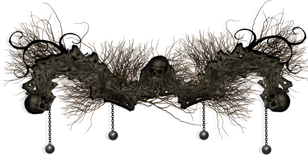 Gothic Png Transparent Gothic - Transparent Gothic Roses Png (1024x515), Png Download