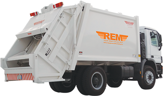 Garbage Truck Png (700x368), Png Download