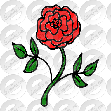 Rose Clipart Watermark - Clip Art (380x380), Png Download