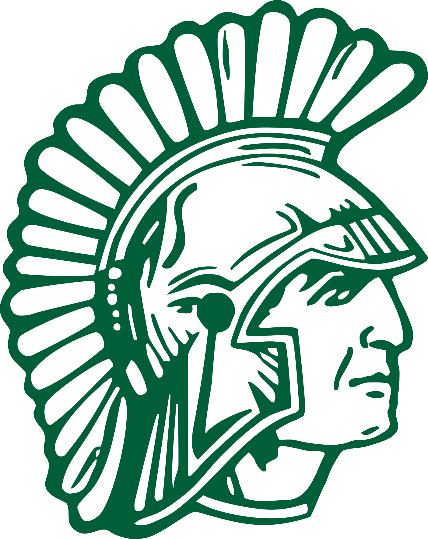 Spartan Logo - Central Union High School Logo (1406x1770), Png Download