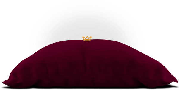 Velveeta Crown On A Pillow - Velveeta (639x346), Png Download