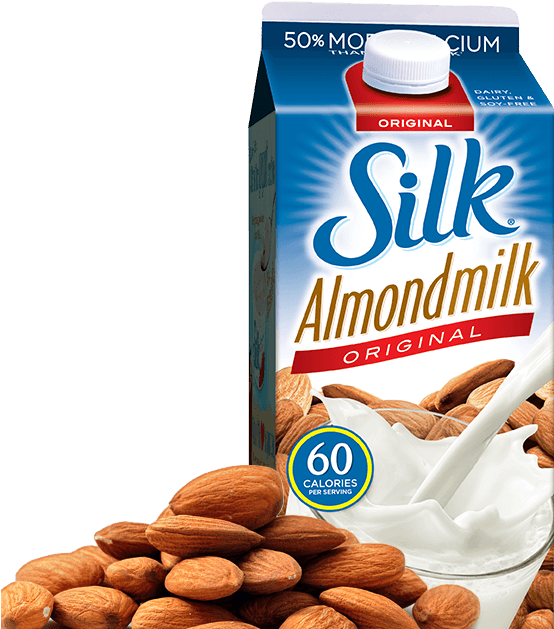 97 Silk Almond Milk - Silk - Almond Milk Unsweetened Vanilla - 32 Oz. (760x648), Png Download