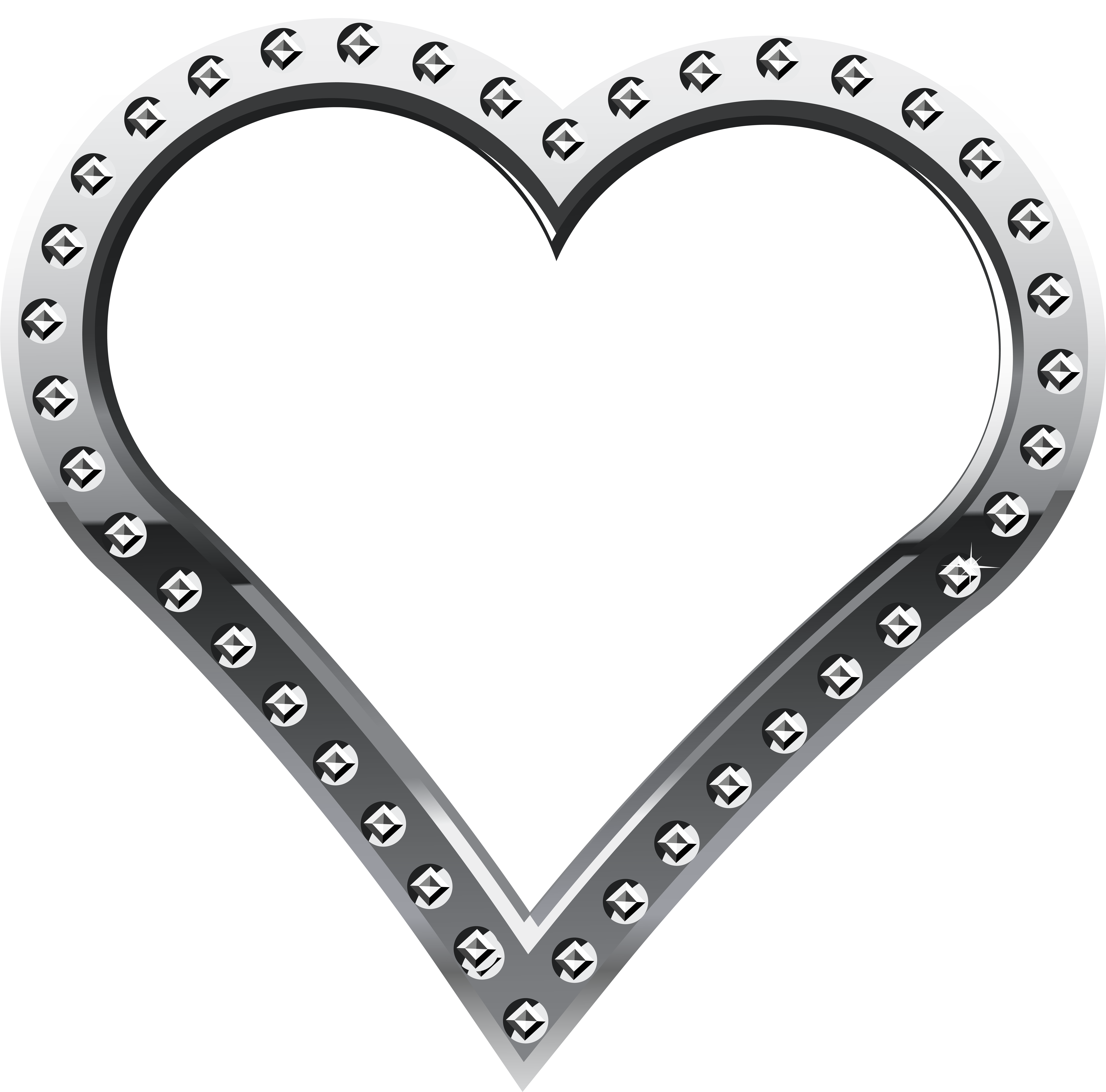 Silver Border Png (8000x7902), Png Download