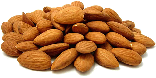 Good Food Mart California Almond Raw, Packing Size - Dried Almonds (500x250), Png Download