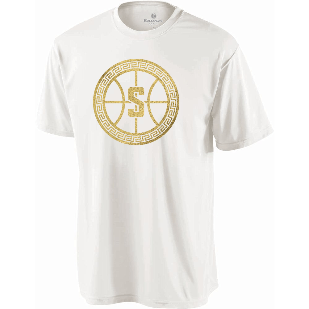 Sumner Basketball Gold Foil Dri-fit Shirt *s Ball* - Basketball (1200x1200), Png Download