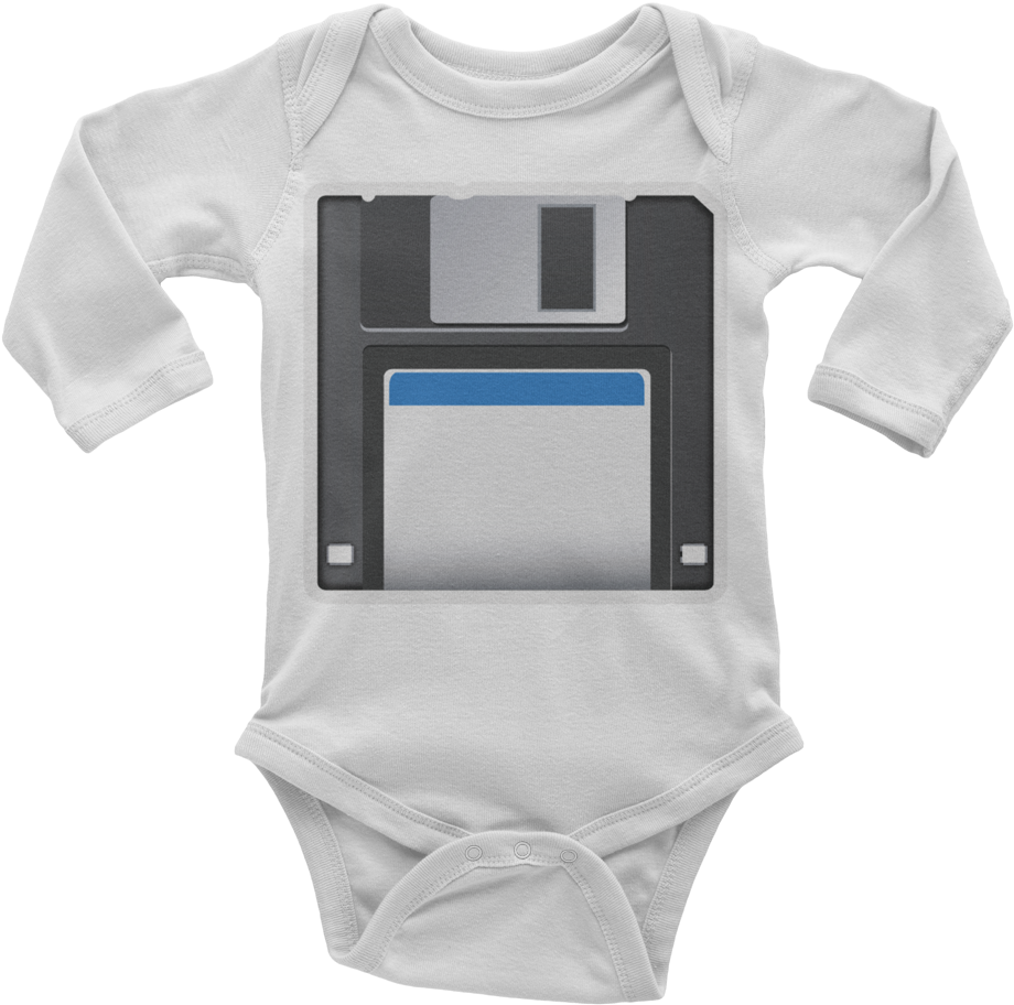 Emoji Baby Long Sleeve One Piece - My Godfather Will Fix Everything Cute Funny Gift Babygrow (1000x1000), Png Download