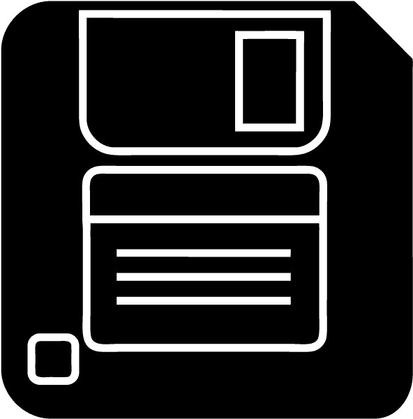Floppy Disc - Floppy Disk (750x750), Png Download
