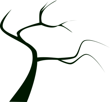 Tree, Plant, Dead Tree, Silhouette - Dead Tree Clip Art (366x340), Png Download