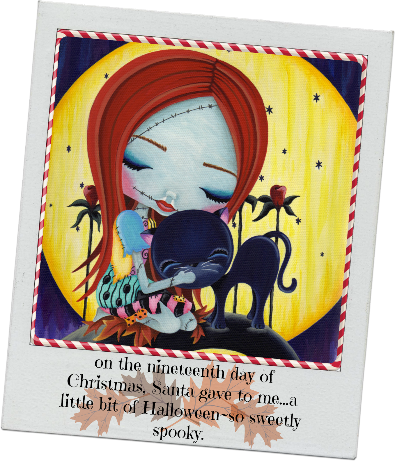 Today's Featured Printa Little Piece Of Halloween In - Picture Frame (1370x1600), Png Download